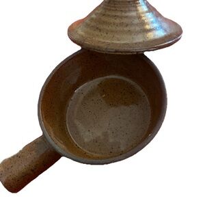 Stone Wave Microwave Cooker Hand Made Ceramic Stoneware - Non Stick -